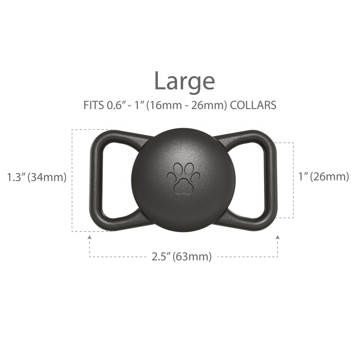 AIRPET - LOCATOR TAG & HOLDER: SILICONE HOLDER